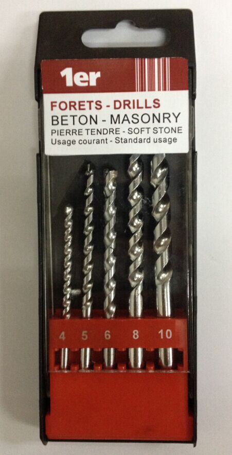 Coffret foret béton x5 - 1ER